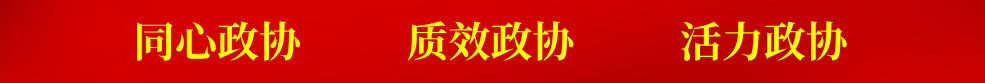 同心政協(xié)  質(zhì)效政協(xié) 活力政協(xié)